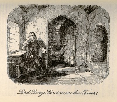 Lord George Gordon in the Tower, from 